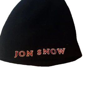 Jon snow beanie Game of Thrones Black one size fit all Unisex Official Merch